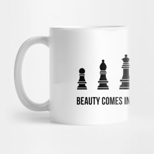 Beauty Comes in All Shapes and Sizes Mug